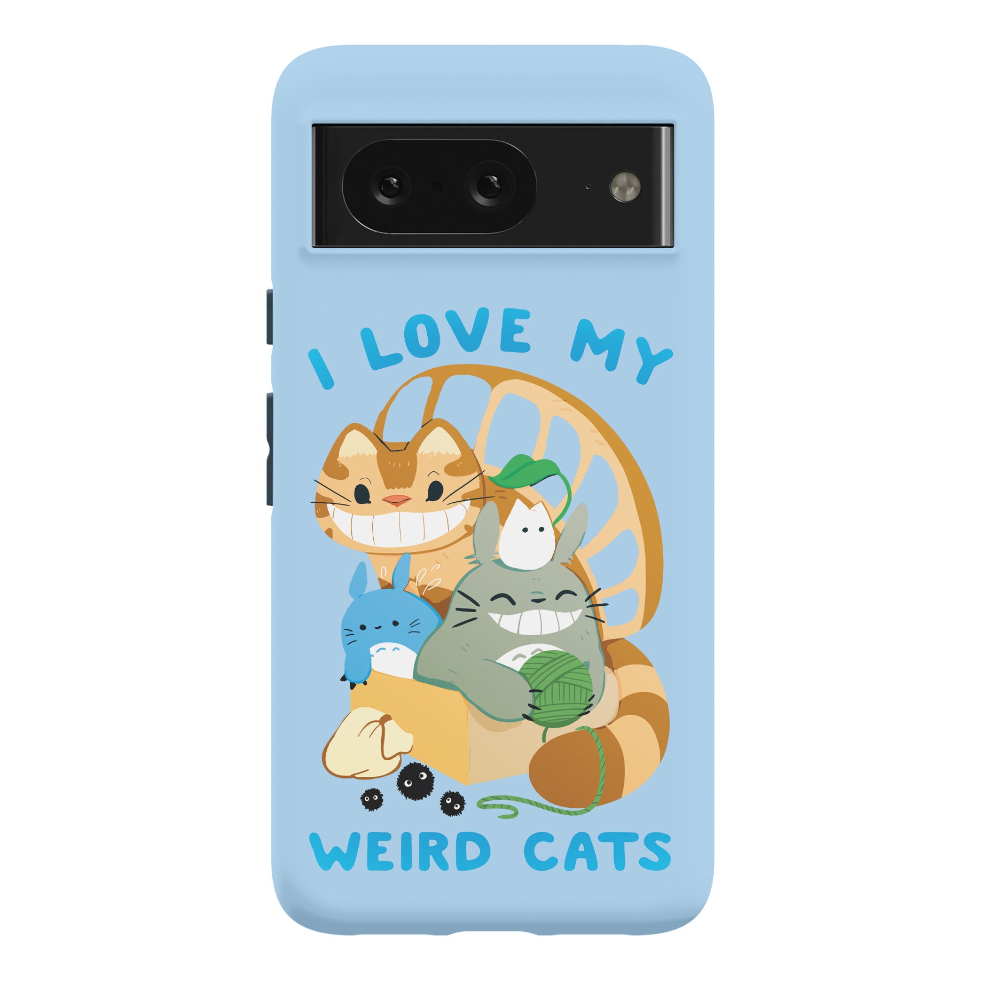 I love my weird cats Phone Case