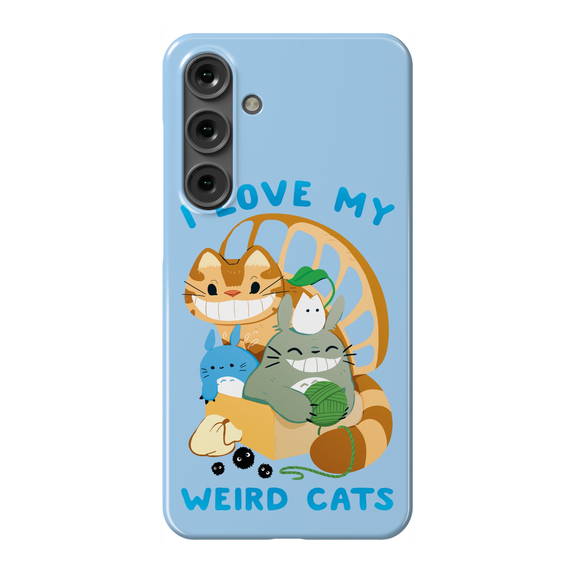 I love my weird cats Phone Case