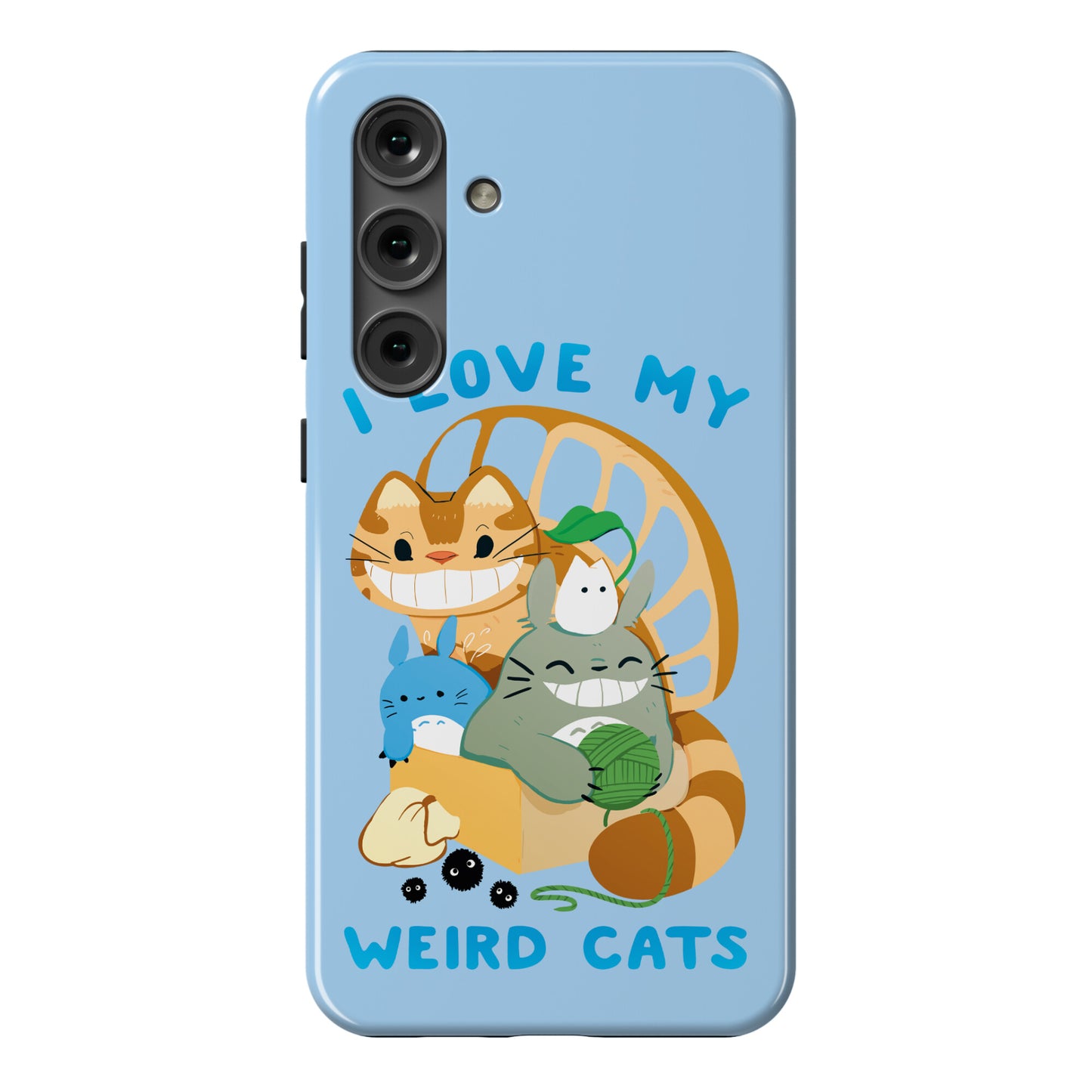 I love my weird cats Phone Case