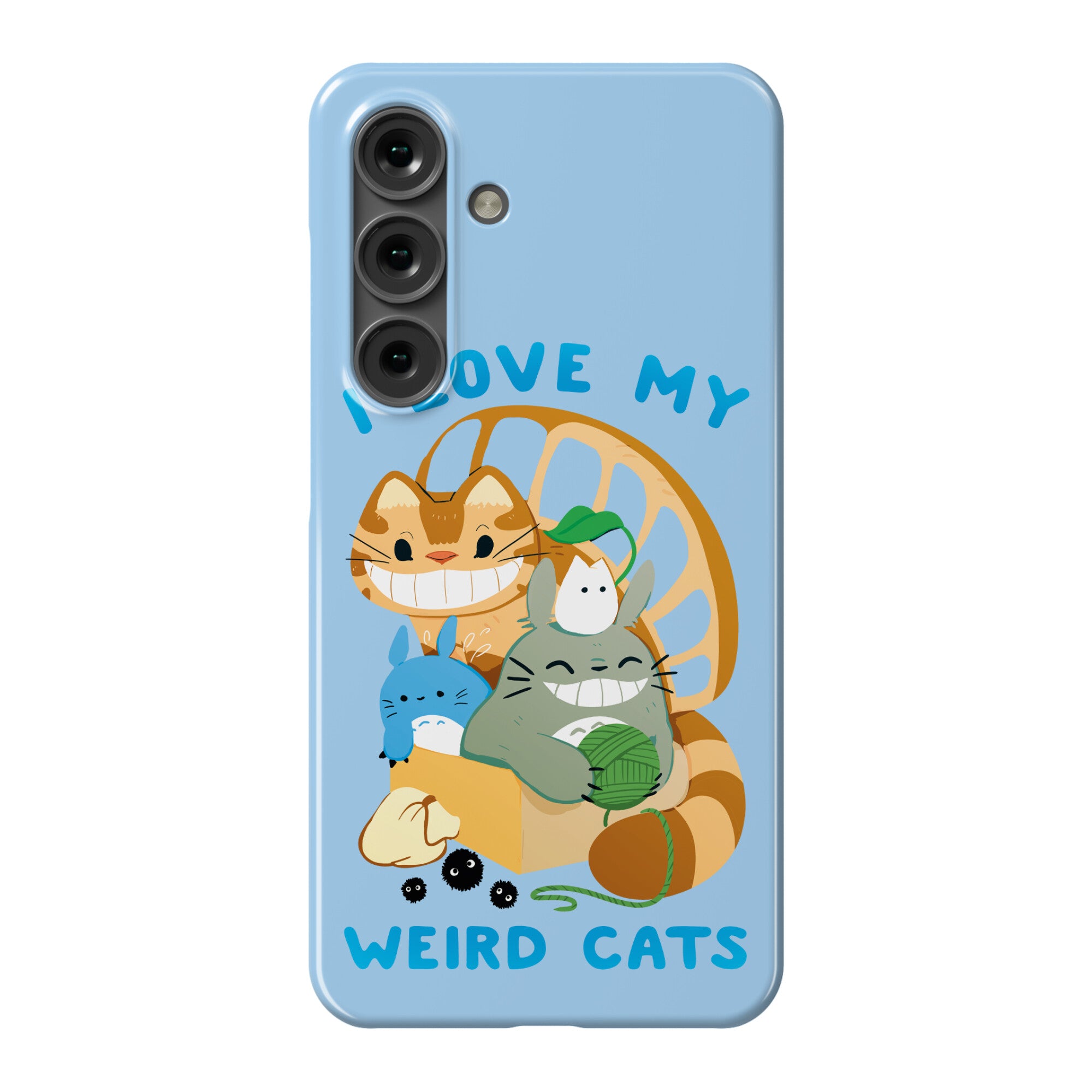 I love my weird cats Phone Case