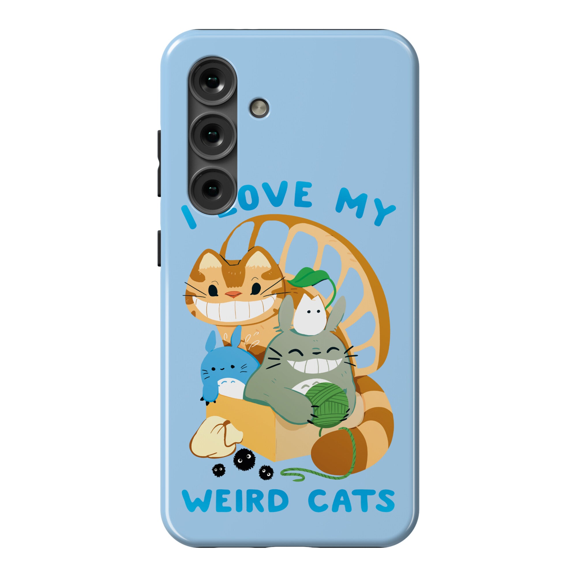 I love my weird cats Phone Case