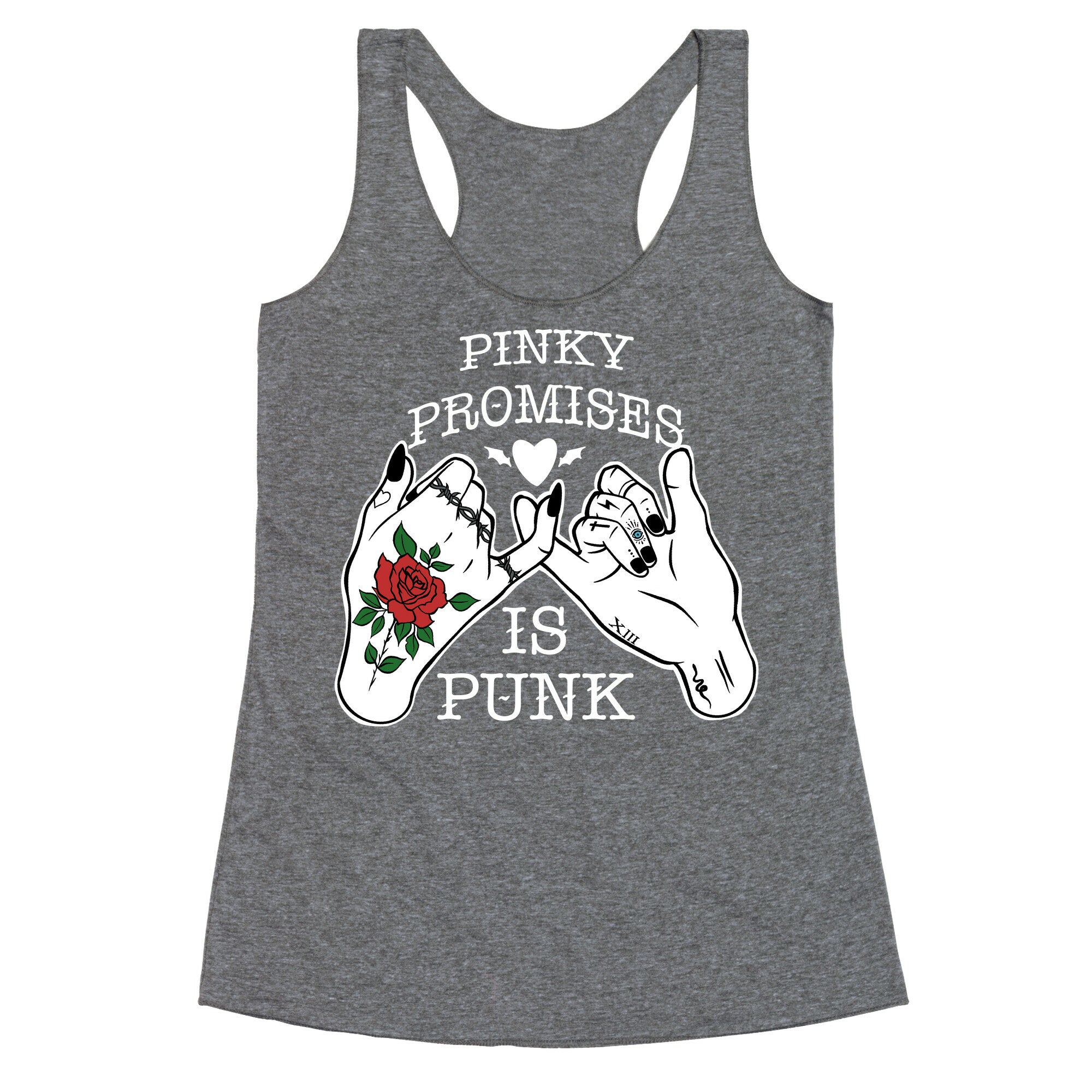 Pinky Promises Is Punk Racerback Tank