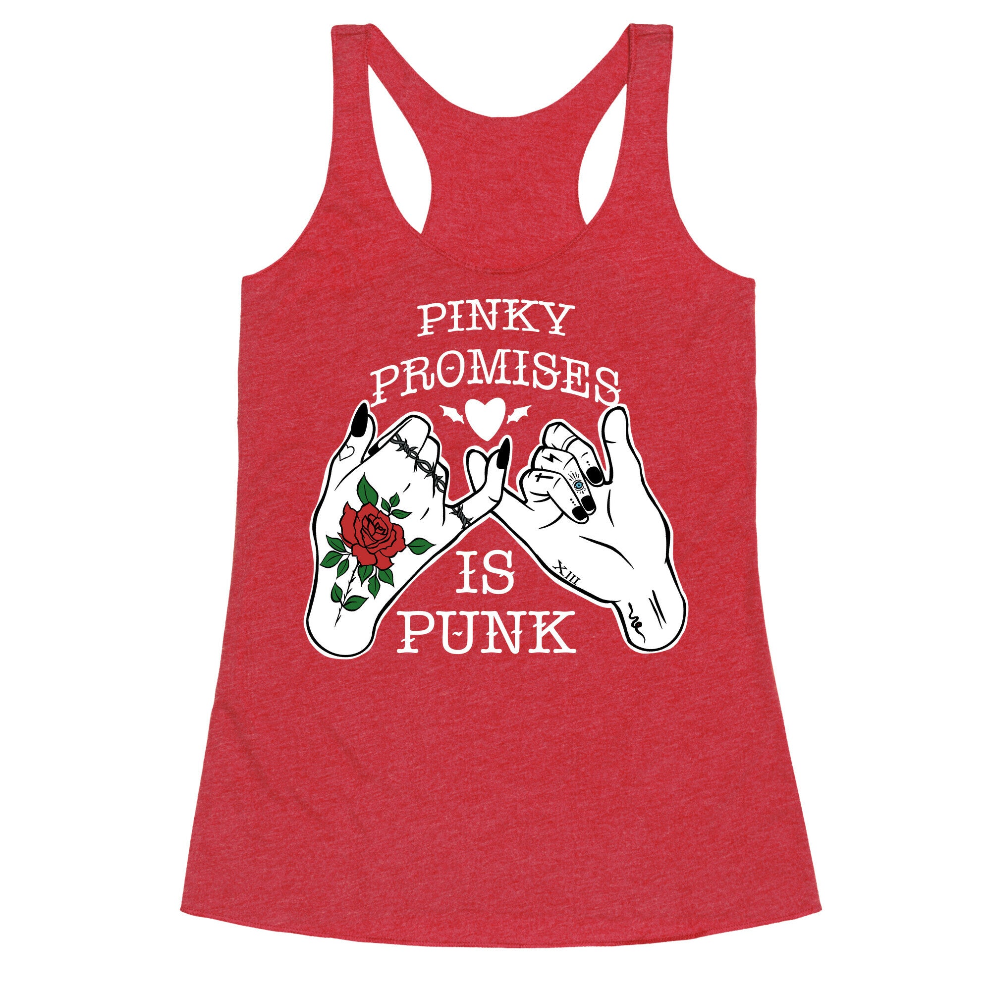 Pinky Promises Is Punk Racerback Tank