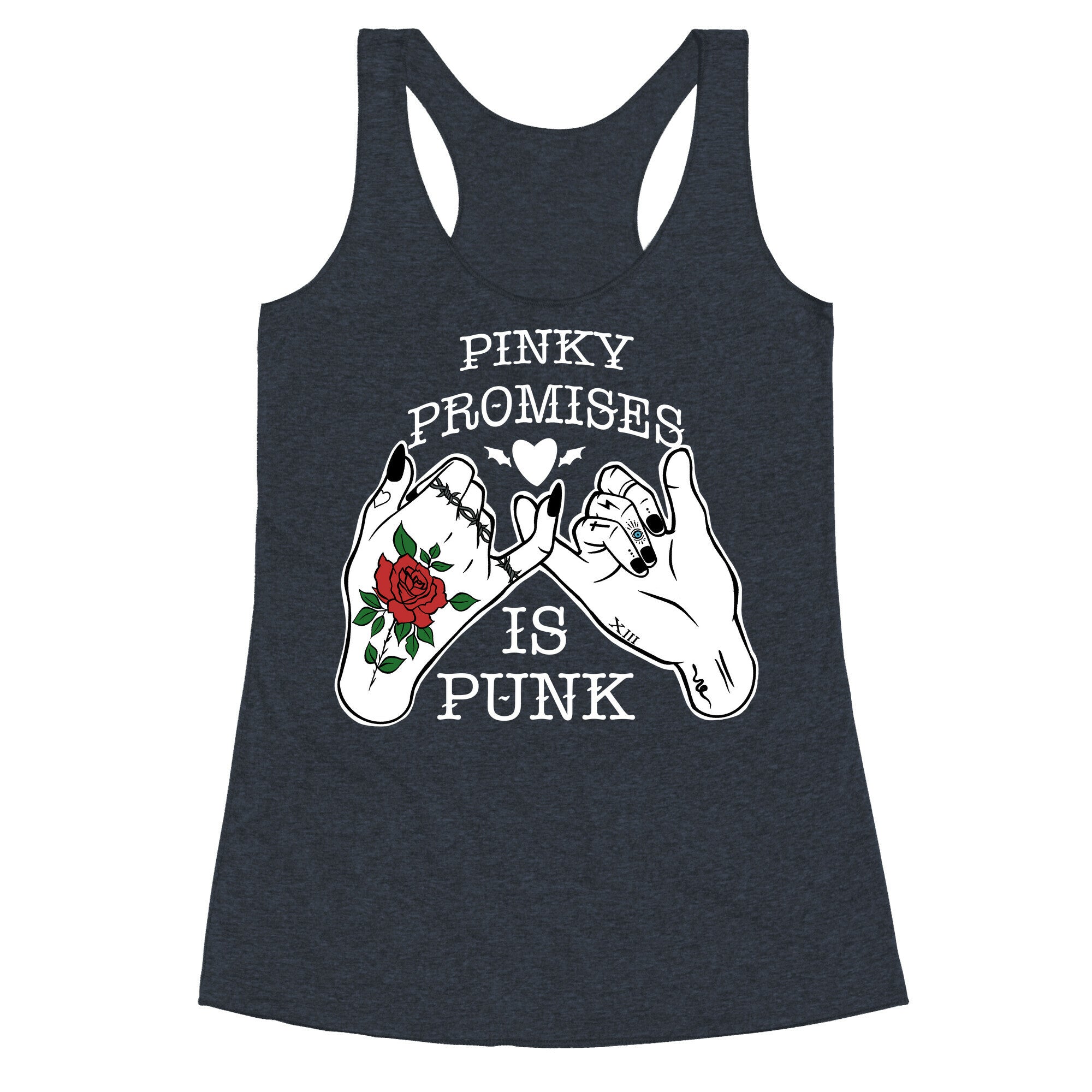 Pinky Promises Is Punk Racerback Tank