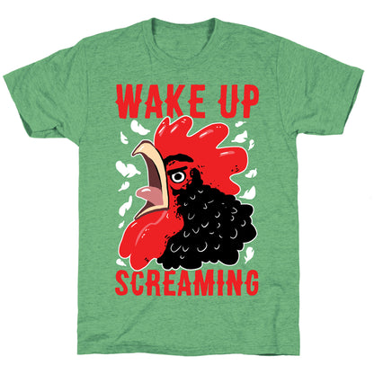 Wake Up Screaming Unisex Triblend Tee