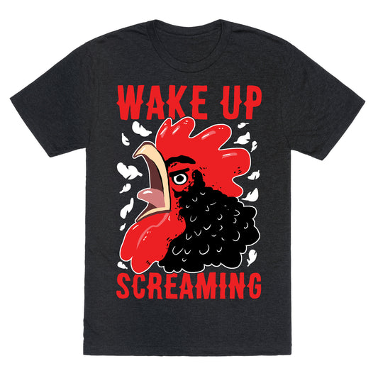 Wake Up Screaming Unisex Triblend Tee