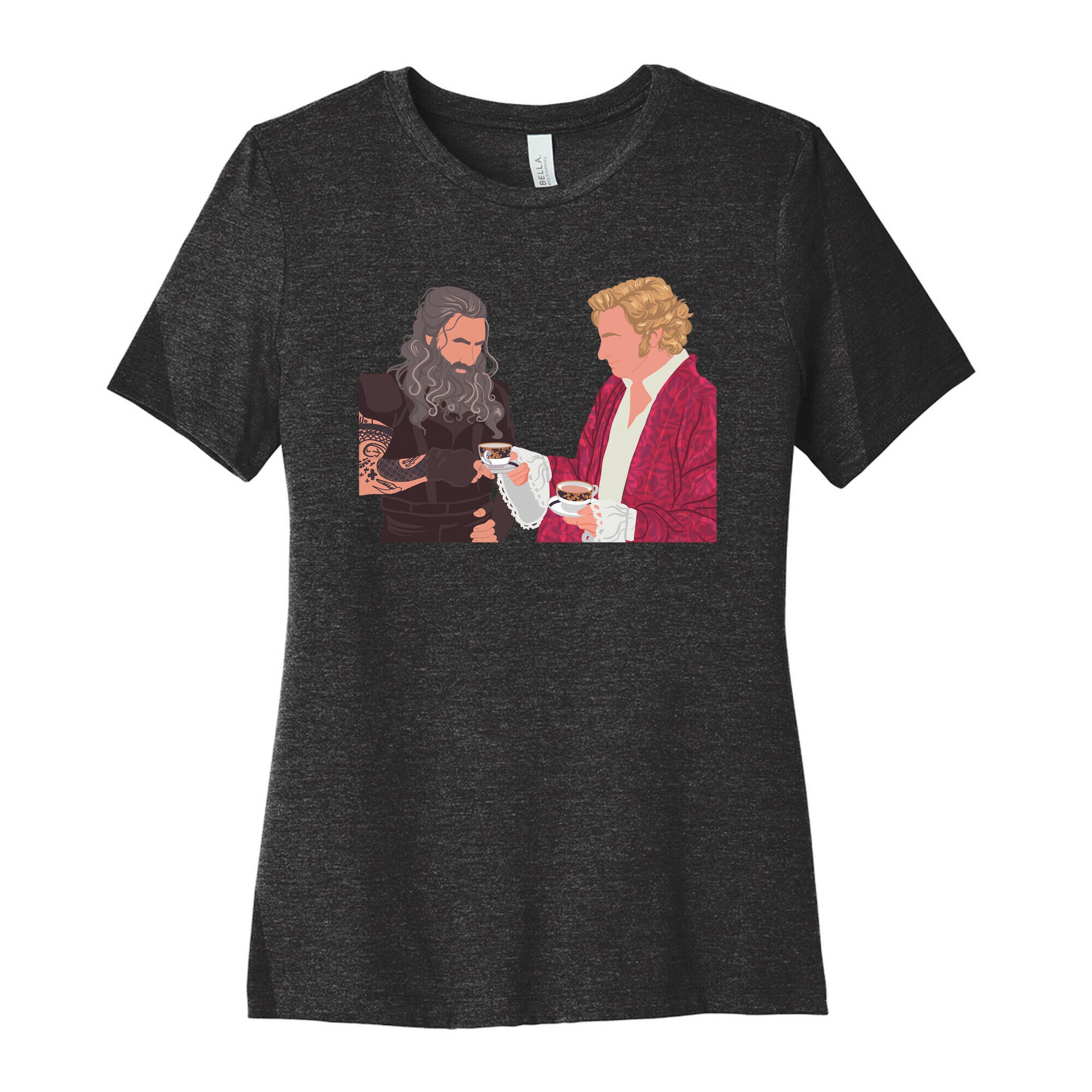 Blackbeard and Stede Bonnet Women's Cotton Tee