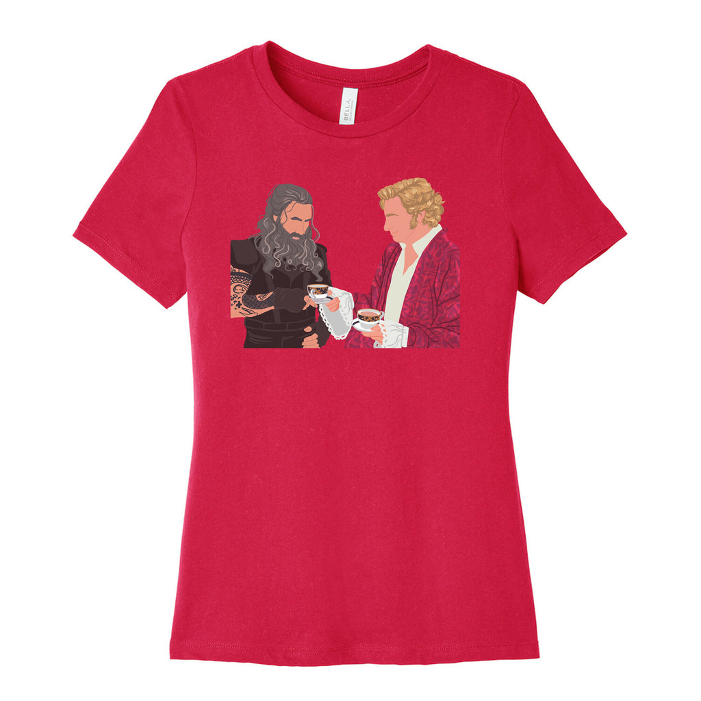 Blackbeard and Stede Bonnet Women's Cotton Tee