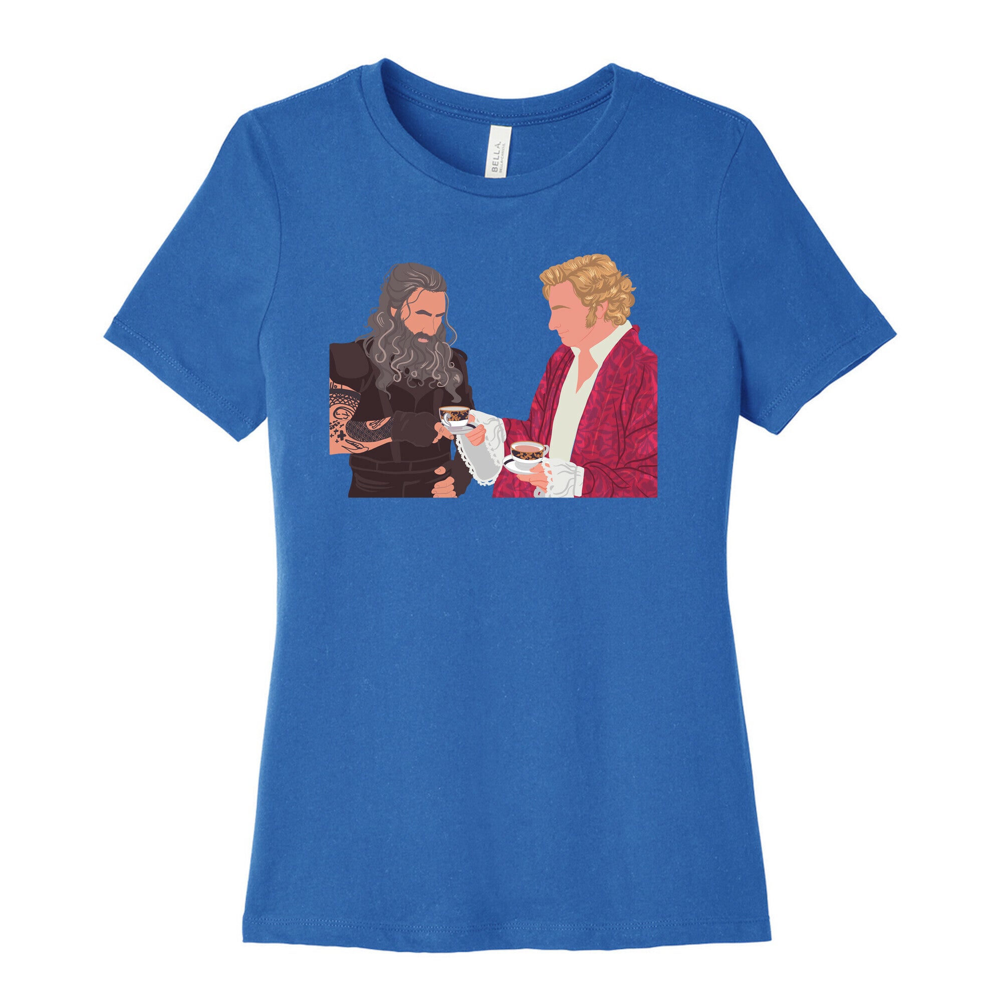 Blackbeard and Stede Bonnet Women's Cotton Tee