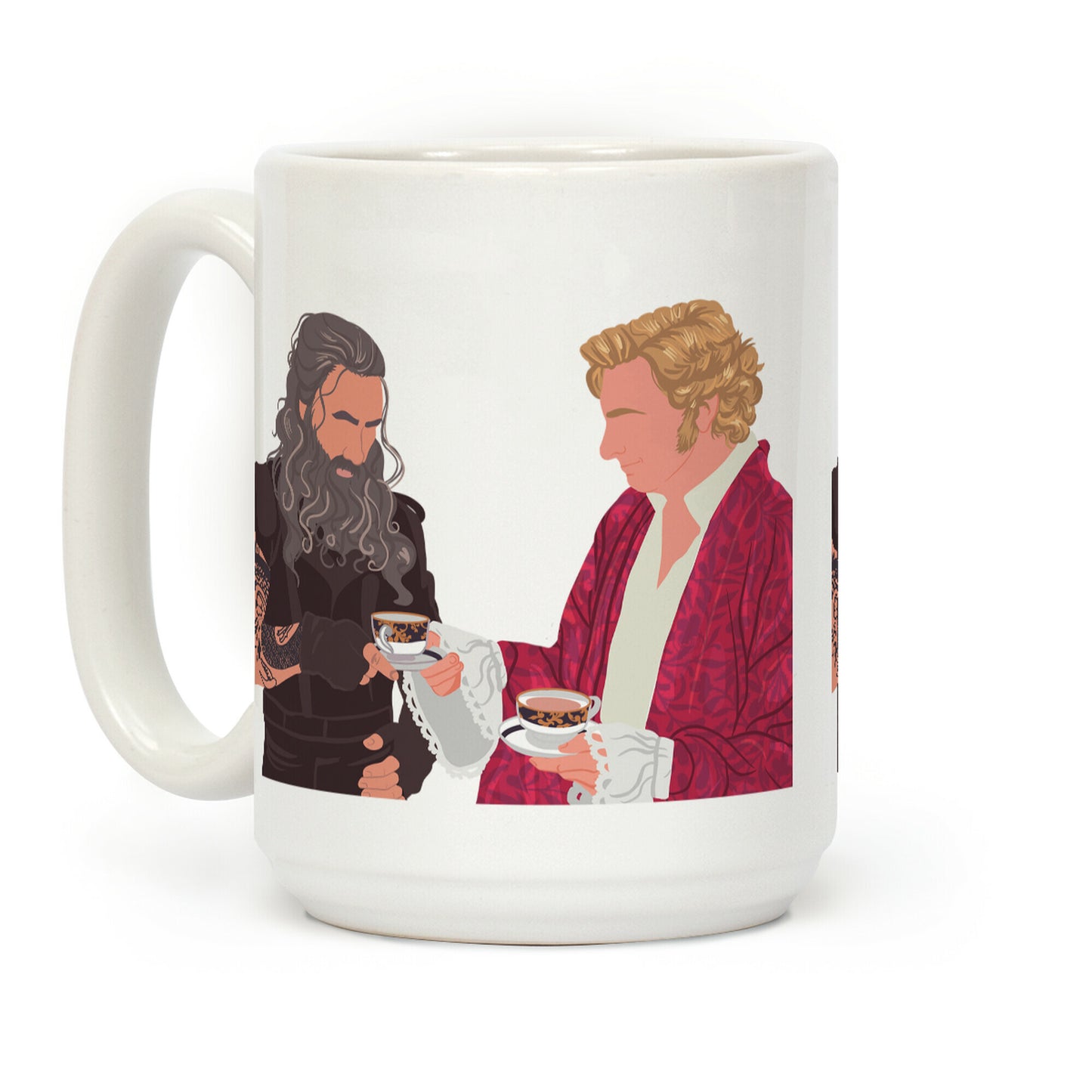 Blackbeard and Stede Bonnet Coffee Mug