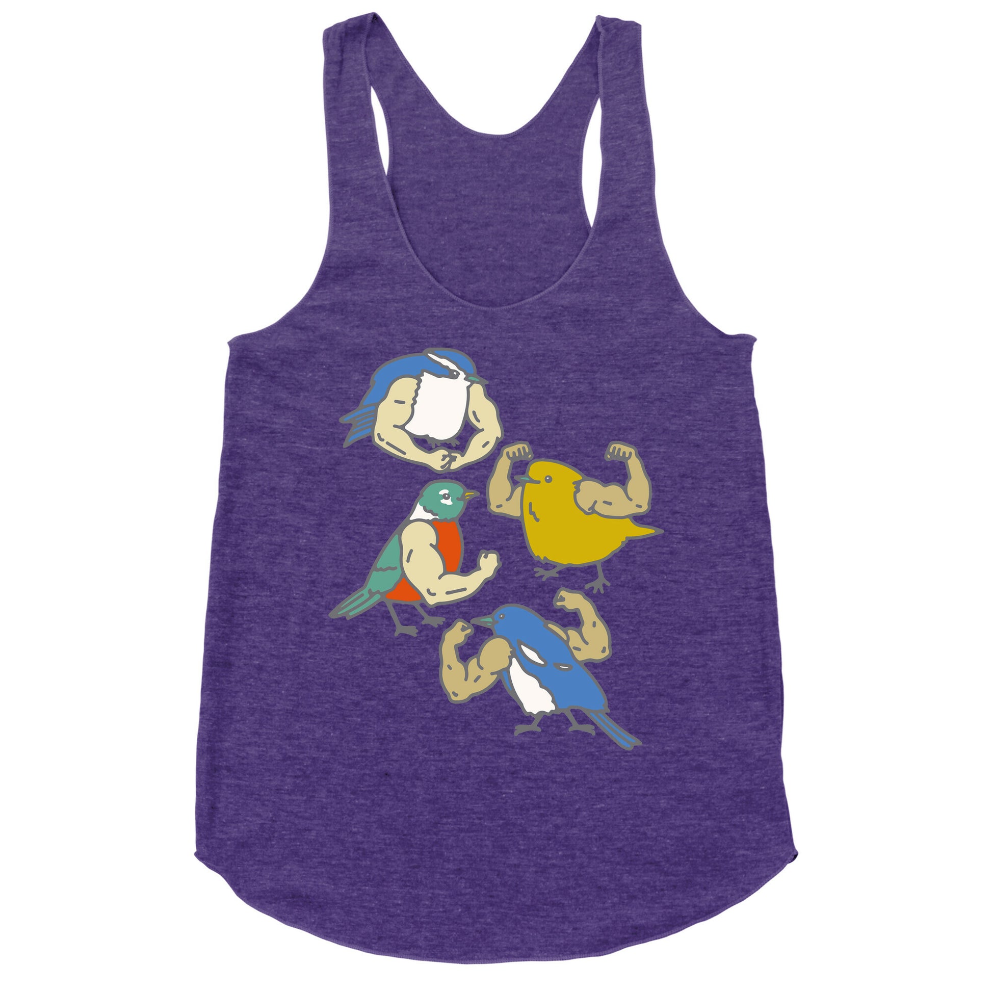 Buff Birds Racerback Tank