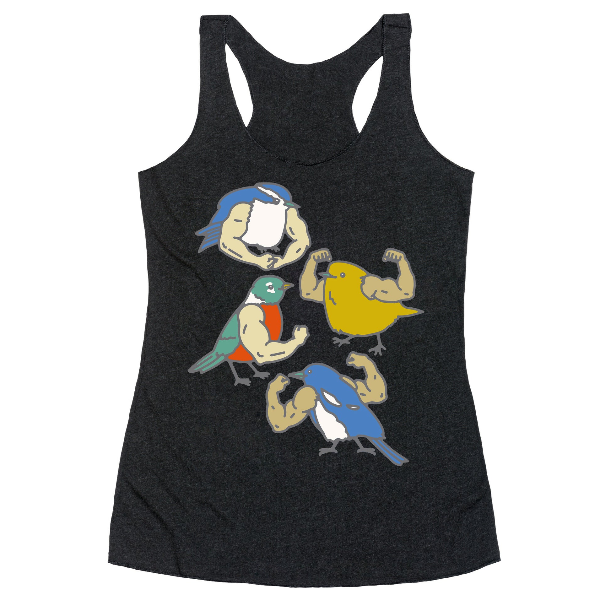 Buff Birds Racerback Tank