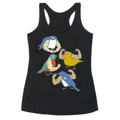 Buff Birds Racerback Tank