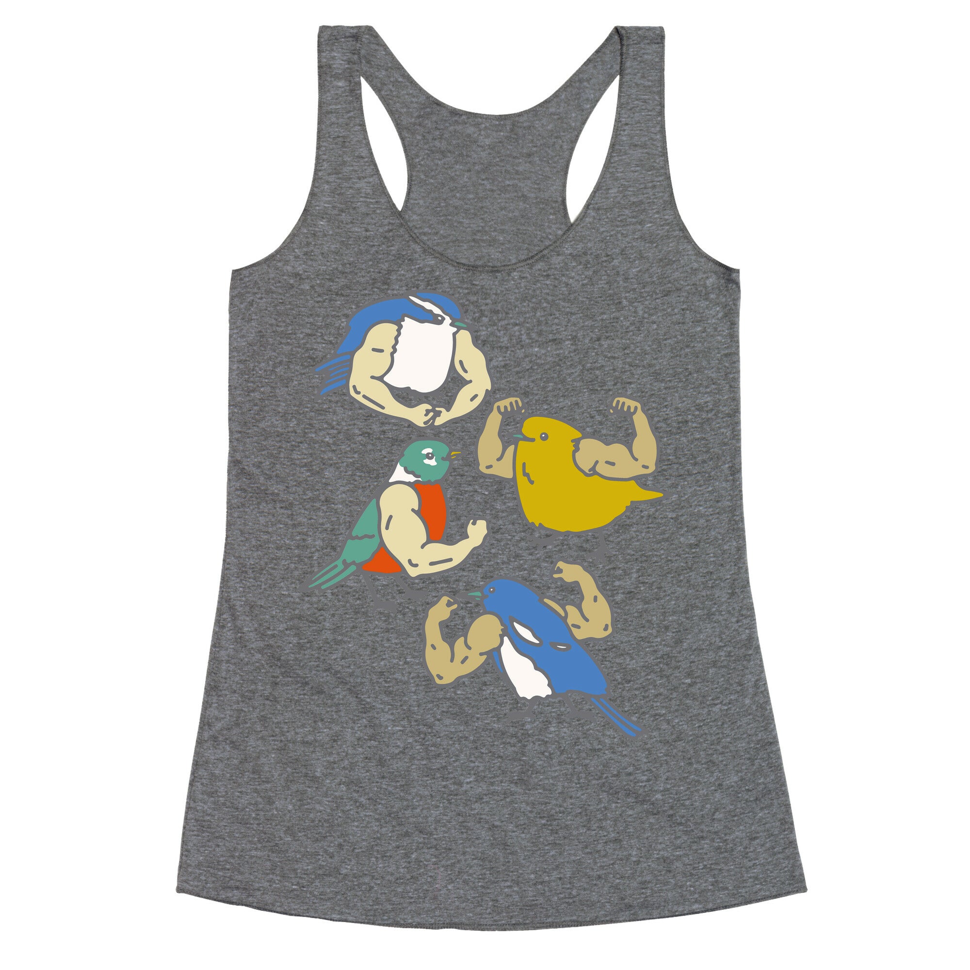 Buff Birds Racerback Tank