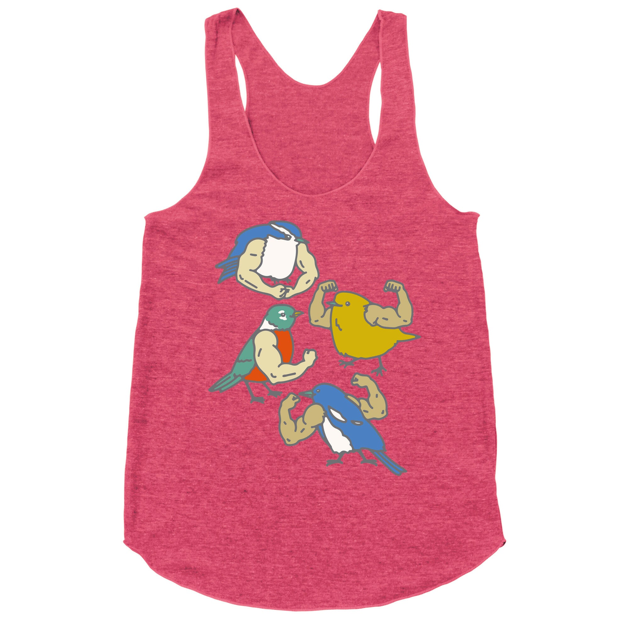 Buff Birds Racerback Tank