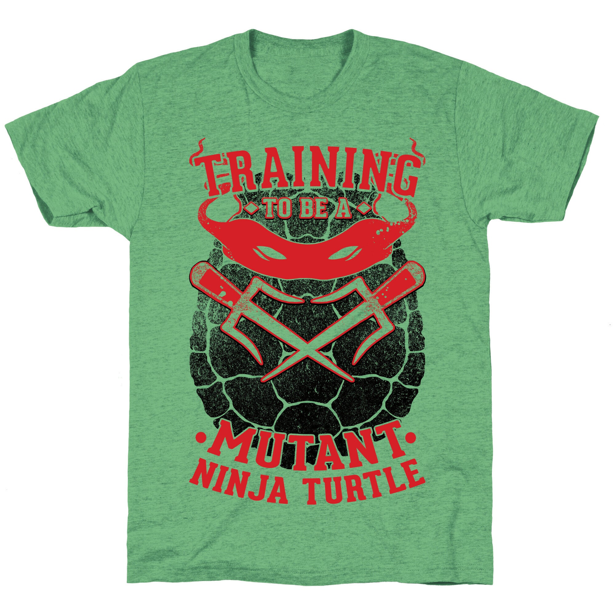 Training To Be A Mutant Ninja Turtle Unisex Triblend Tee