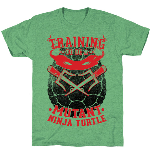Training To Be A Mutant Ninja Turtle Unisex Triblend Tee