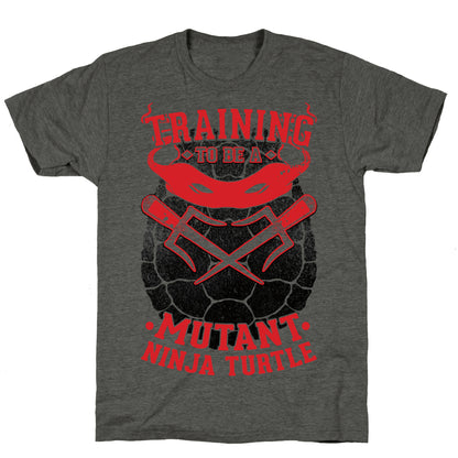 Training To Be A Mutant Ninja Turtle Unisex Triblend Tee