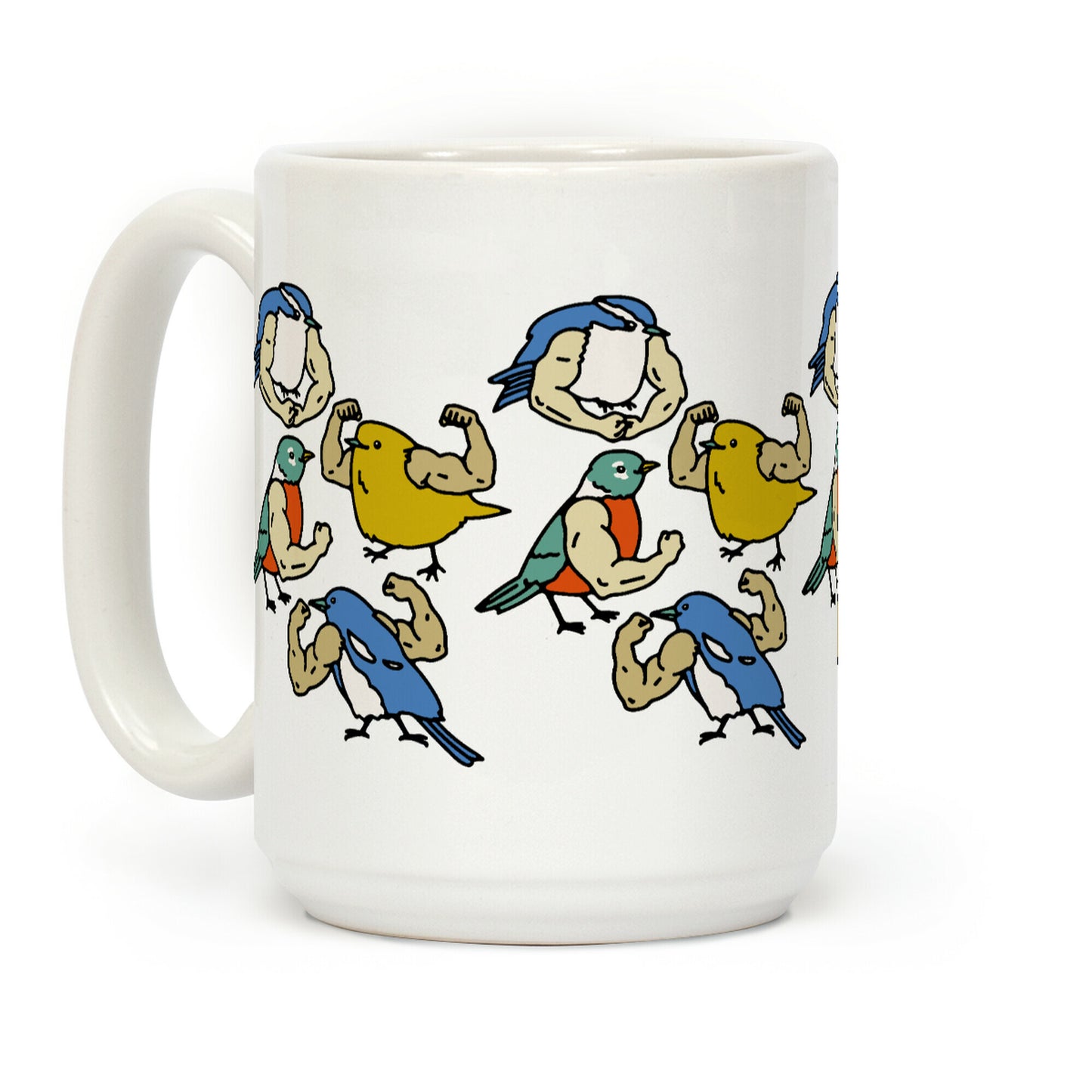 Buff Birds Coffee Mug