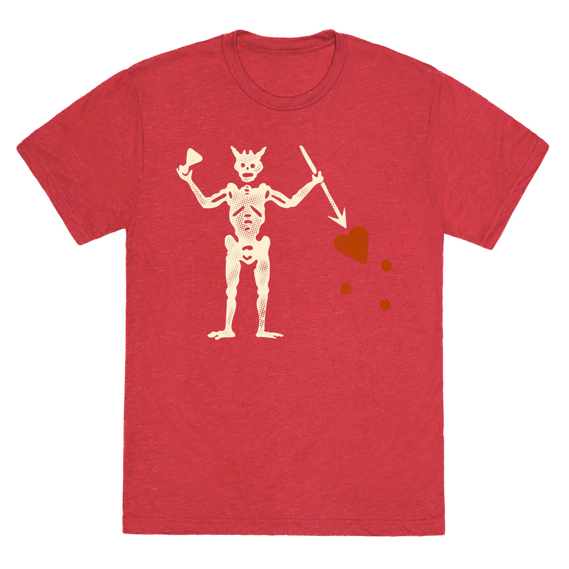 Blackbeard Flag  Unisex Triblend Tee