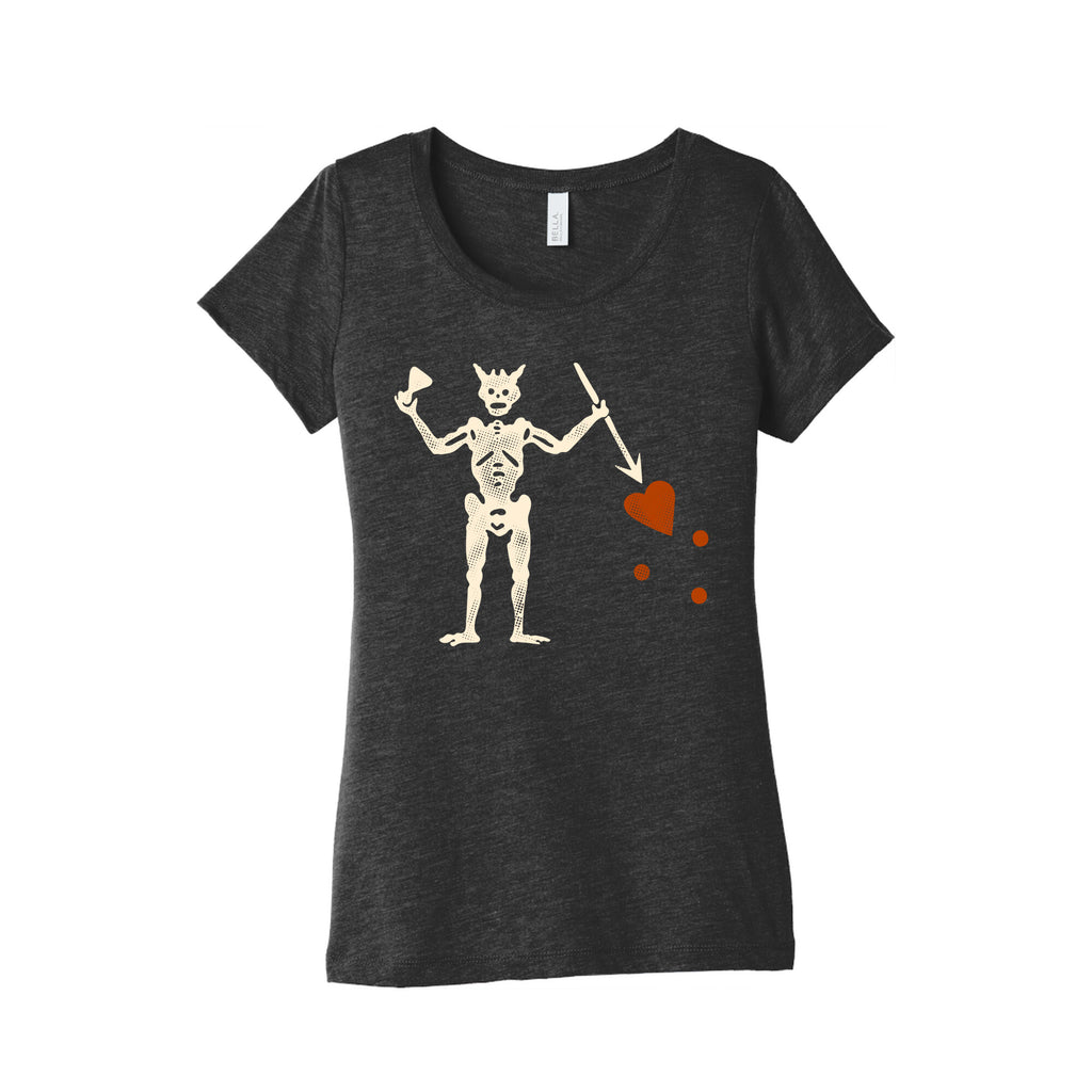 Blackbeard Flag  Women's Triblend Tee