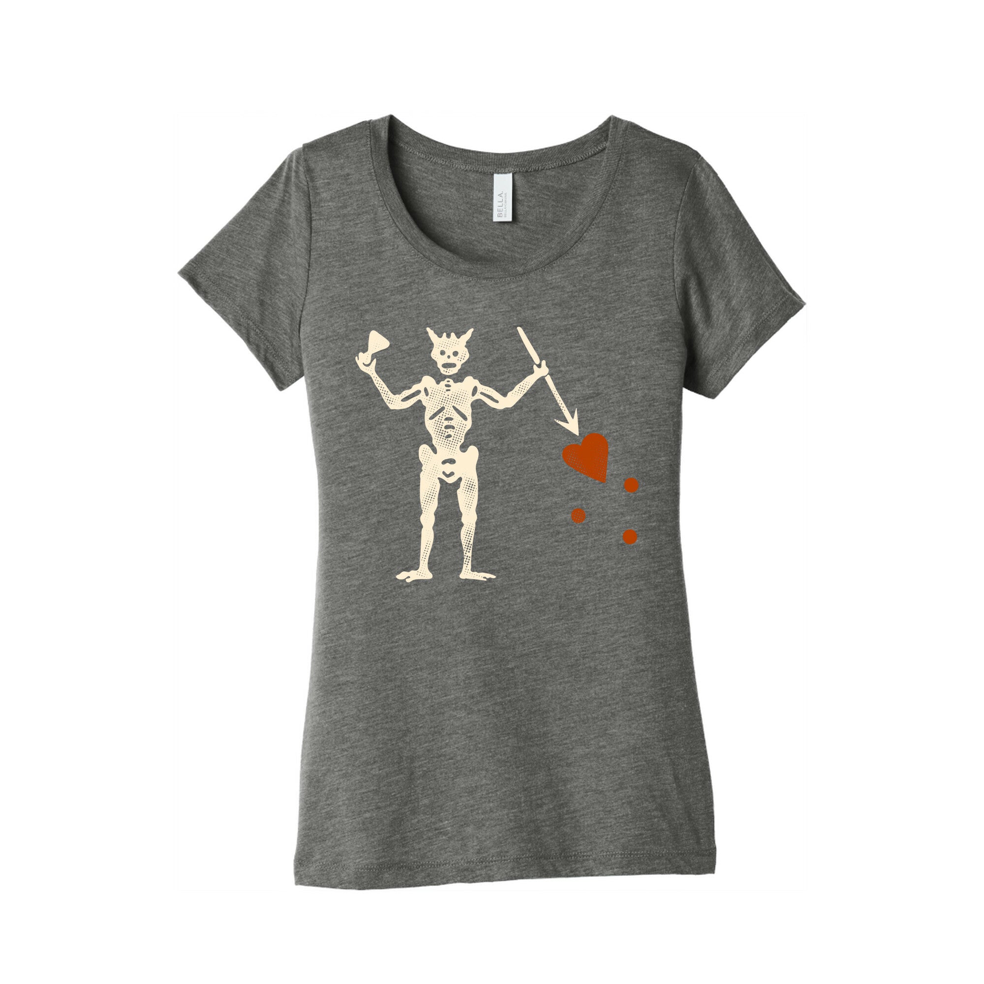 Blackbeard Flag  Women's Triblend Tee