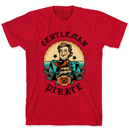 Gentleman Pirate Sailor Jerry Tattoo T-Shirt