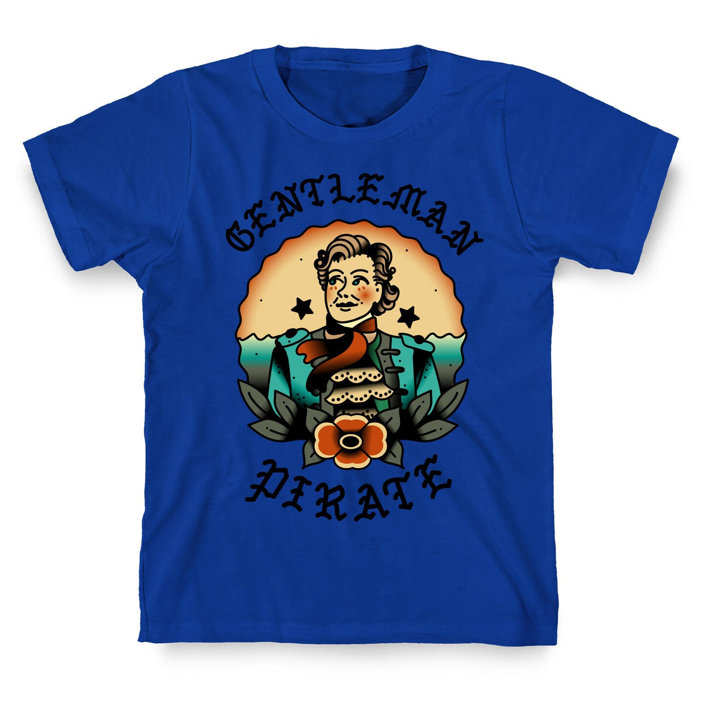 Gentleman Pirate Sailor Jerry Tattoo T-Shirt