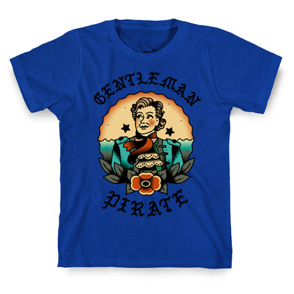 Gentleman Pirate Sailor Jerry Tattoo T-Shirt