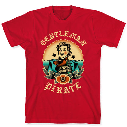 Gentleman Pirate Sailor Jerry Tattoo T-Shirt