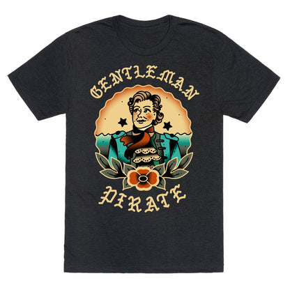 Gentleman Pirate Sailor Jerry Tattoo Unisex Triblend Tee