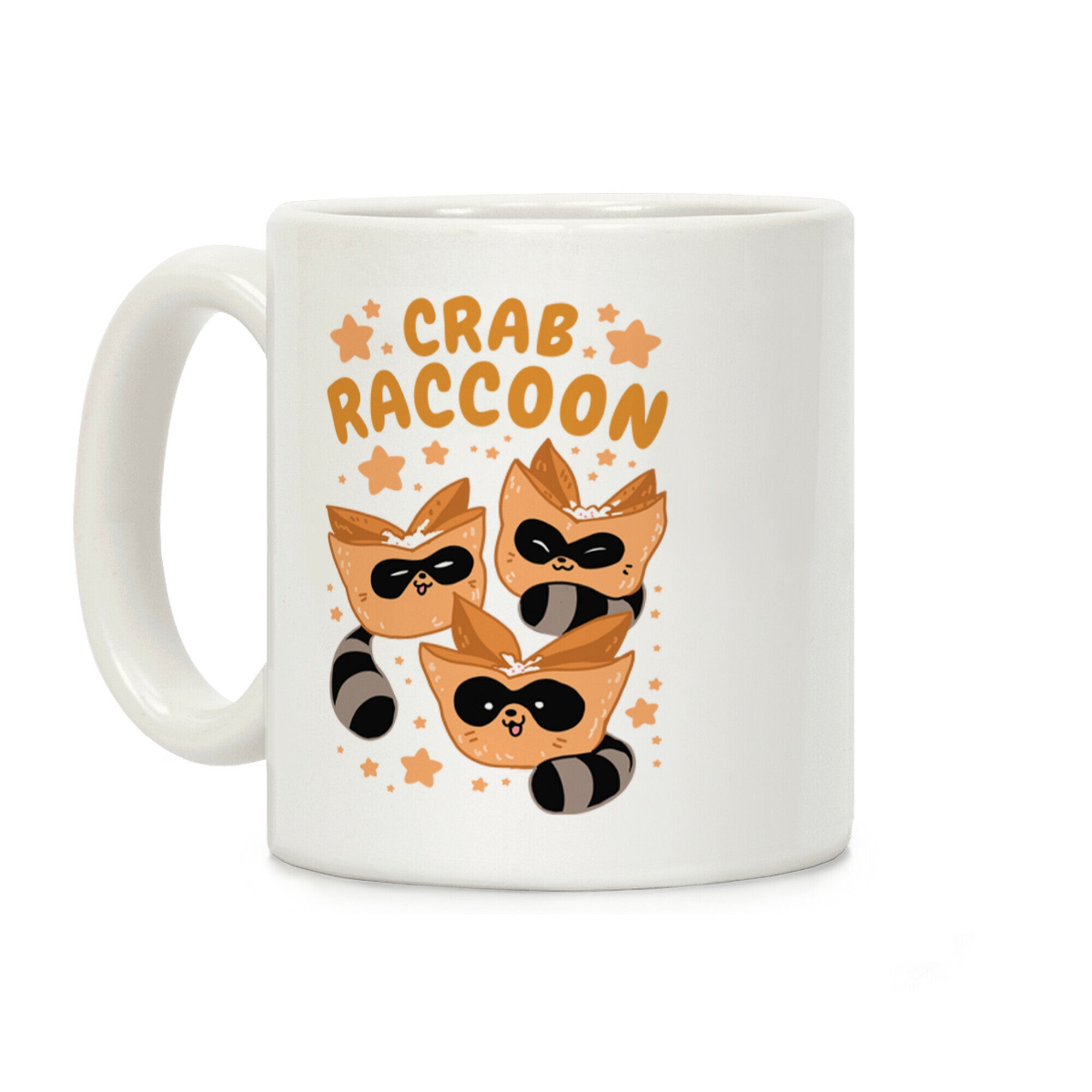 Crab Raccoon Coffee Mug