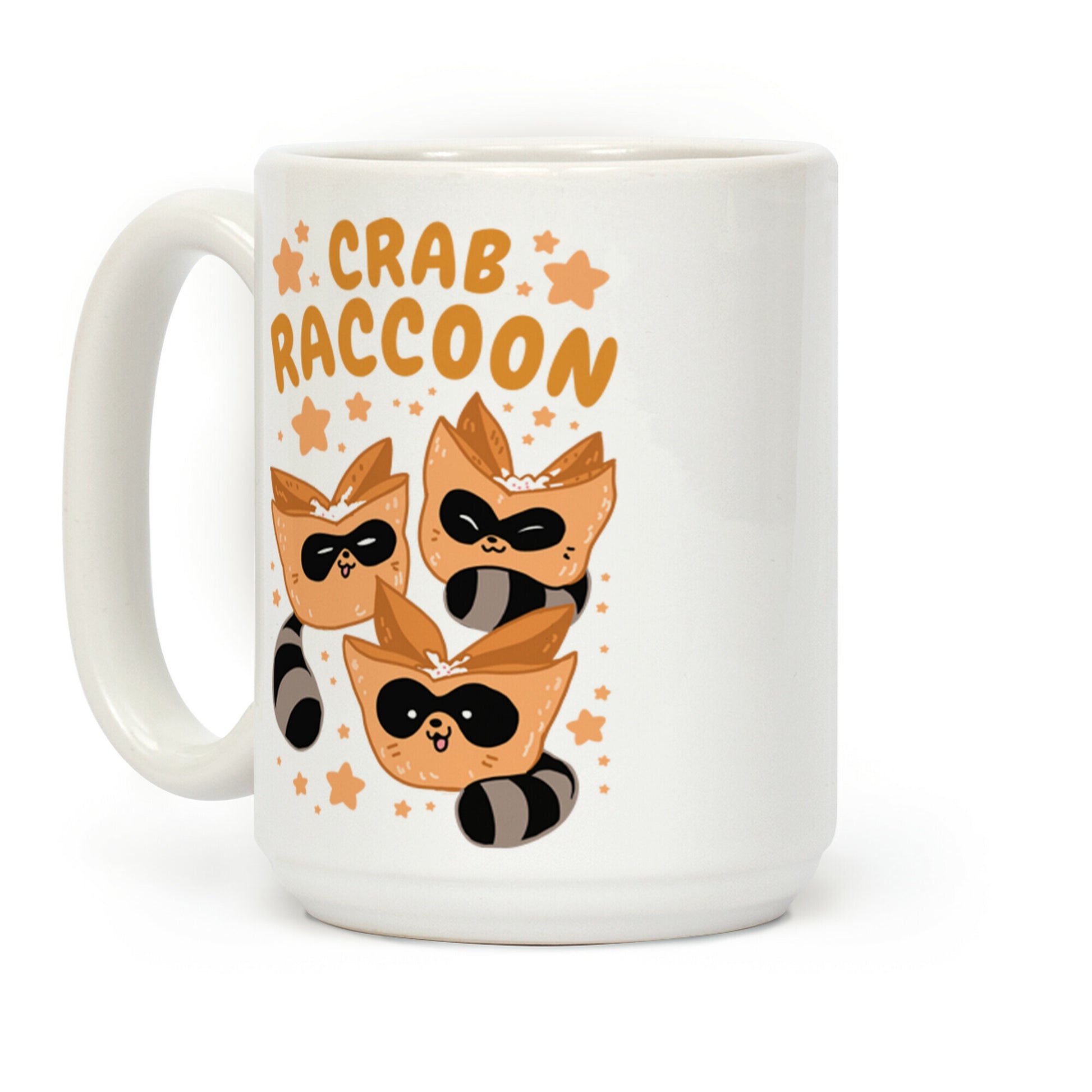 Crab Raccoon Coffee Mug