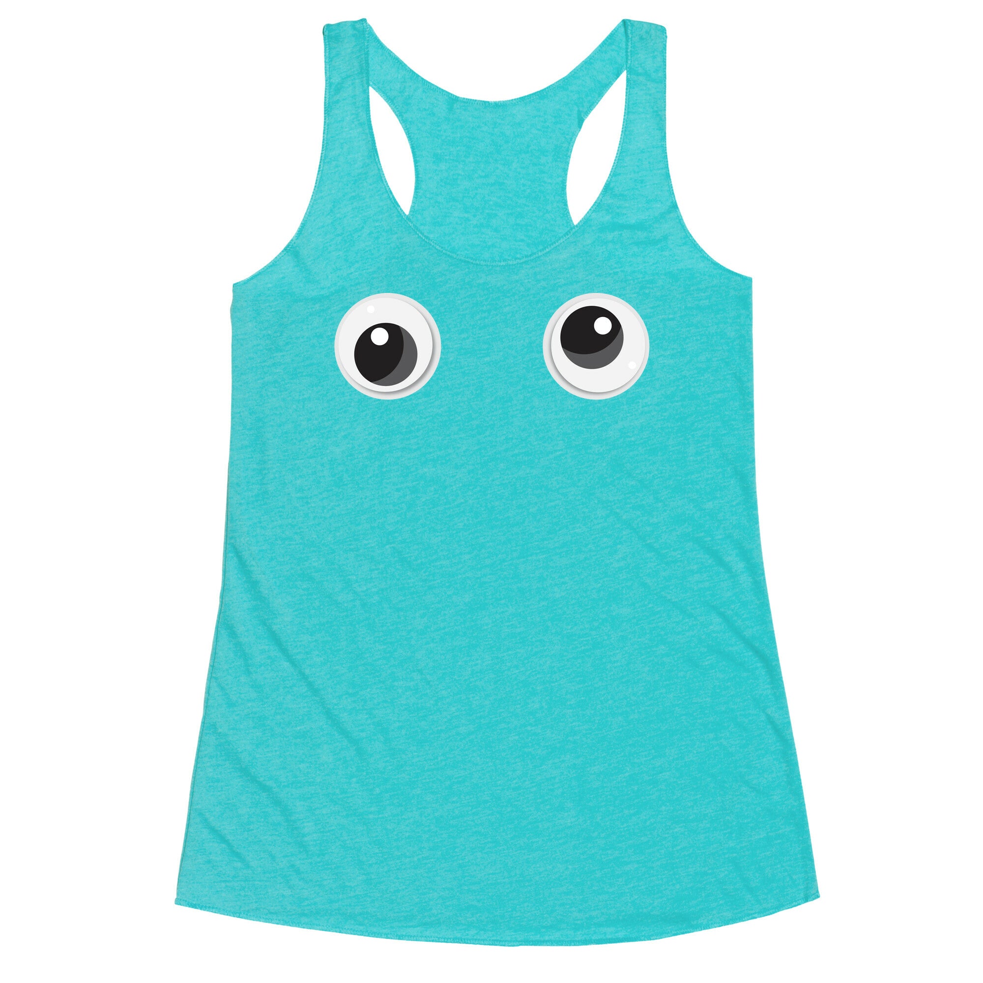 Pair of Googly Eyes Racerback Tank