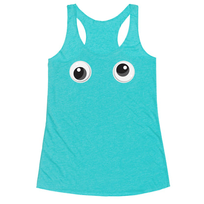 Pair of Googly Eyes Racerback Tank