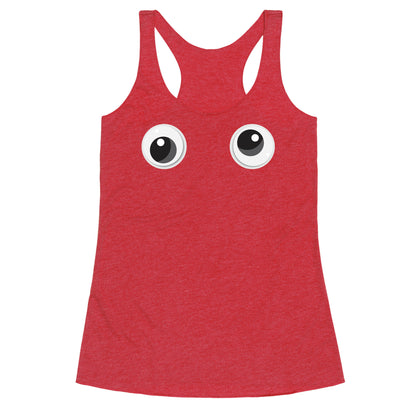 Pair of Googly Eyes Racerback Tank
