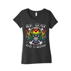 Be Gay Do Crime Pirates Women's Triblend Tee