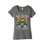Be Gay Do Crime Pirates Women's Triblend Tee