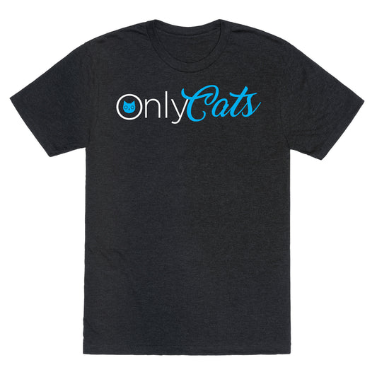 OnlyCats Parody Unisex Triblend Tee