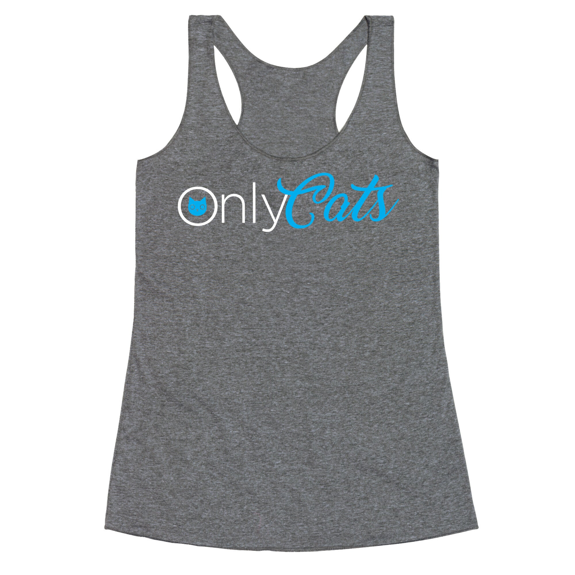 OnlyCats Parody Racerback Tank