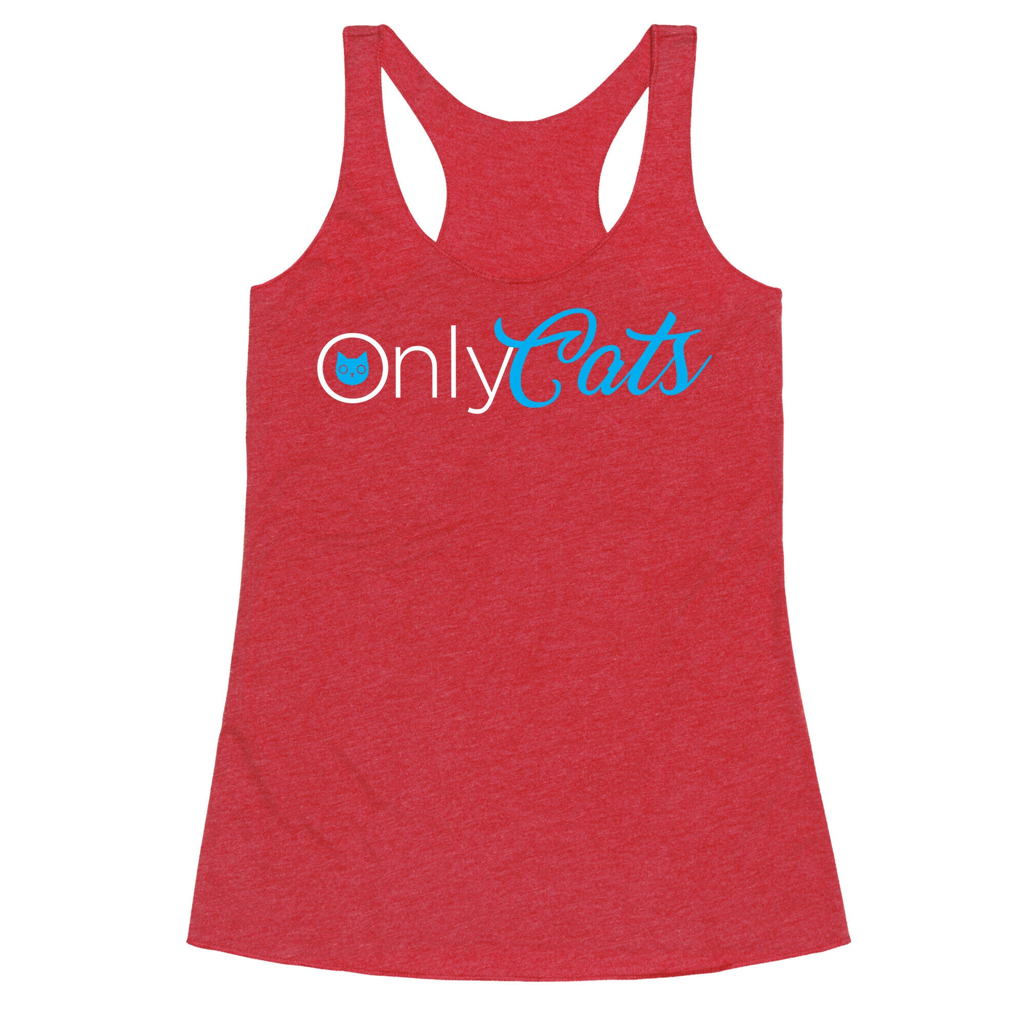 OnlyCats Parody Racerback Tank