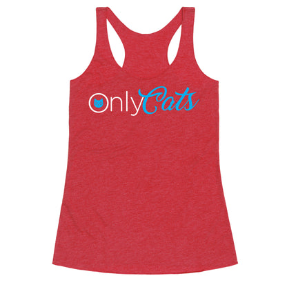 OnlyCats Parody Racerback Tank