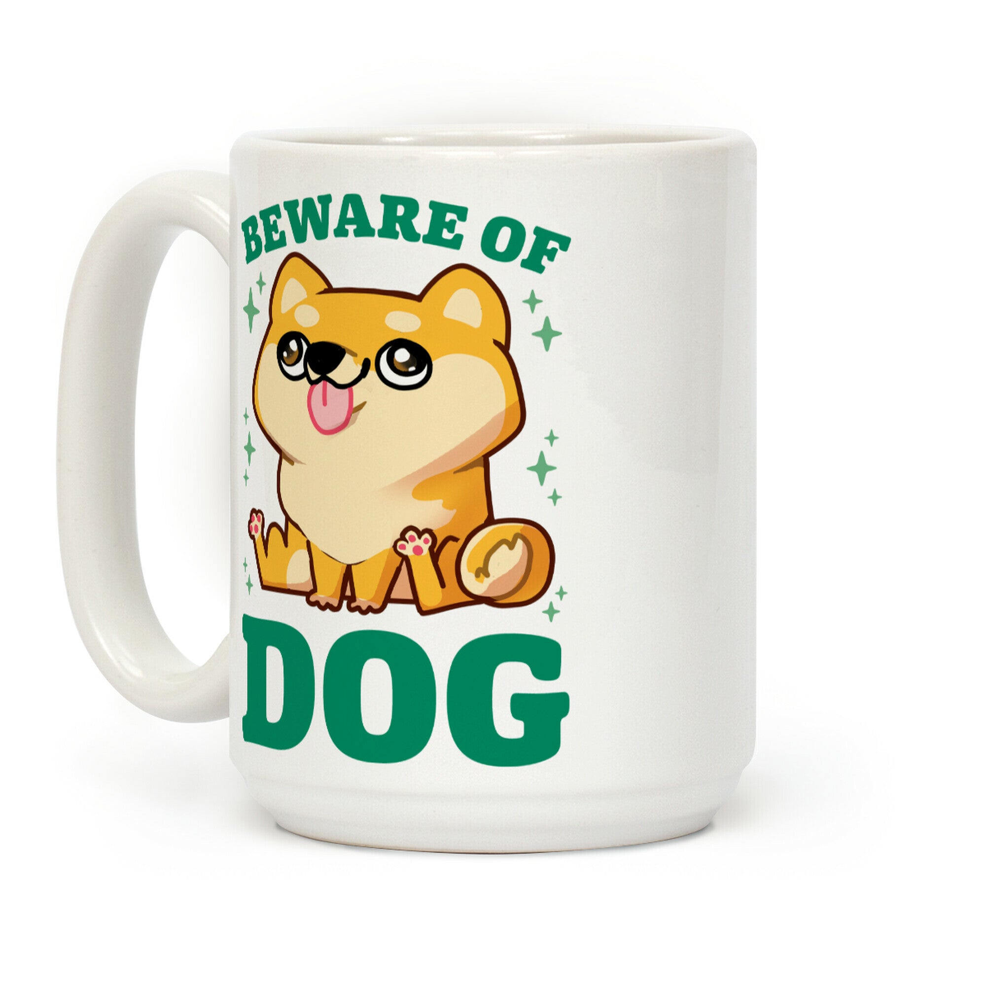 Beware Of Dog Coffee Mug