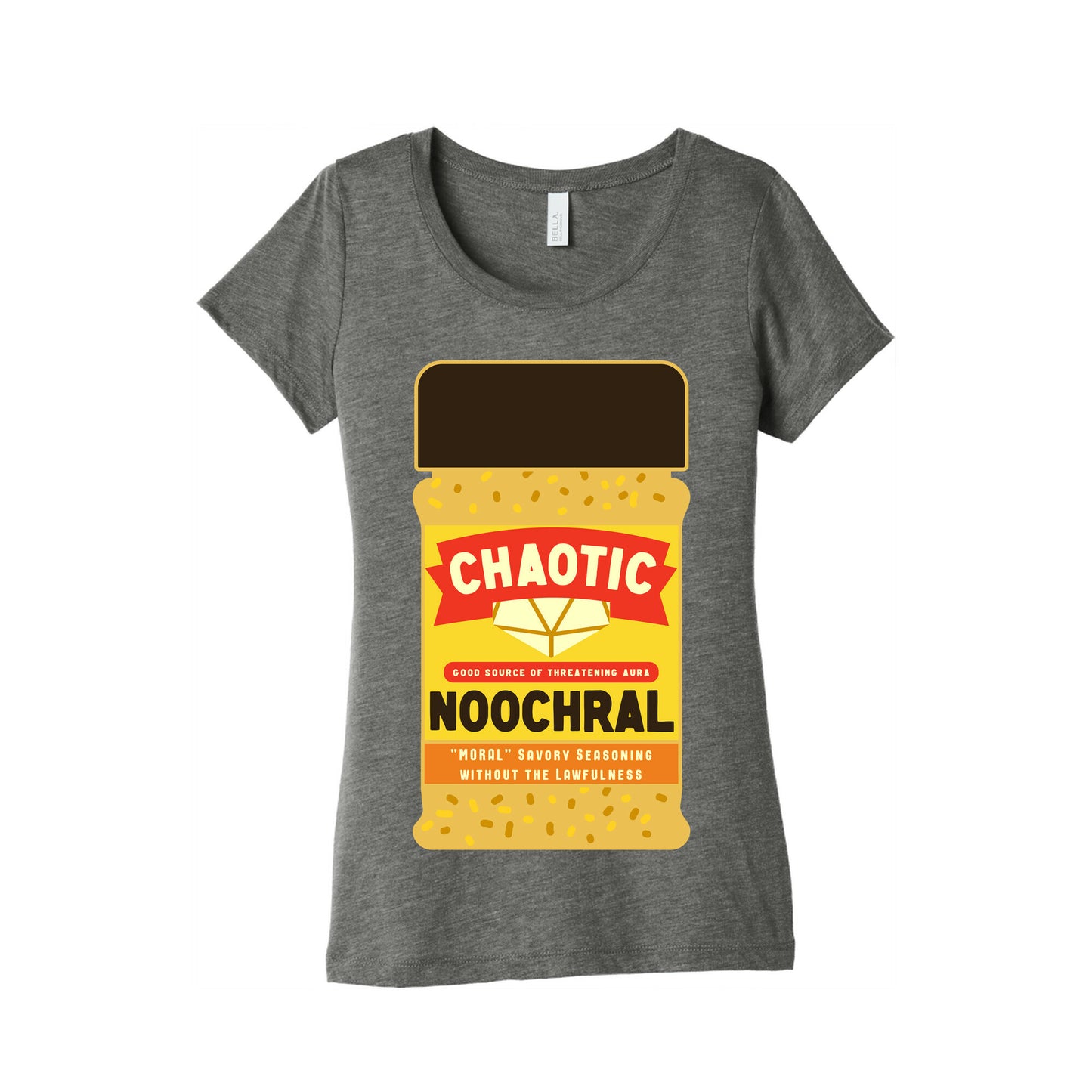 Chaotic Noochral (Chaotic Neutral Nutritional Yeast) Women's Triblend Tee