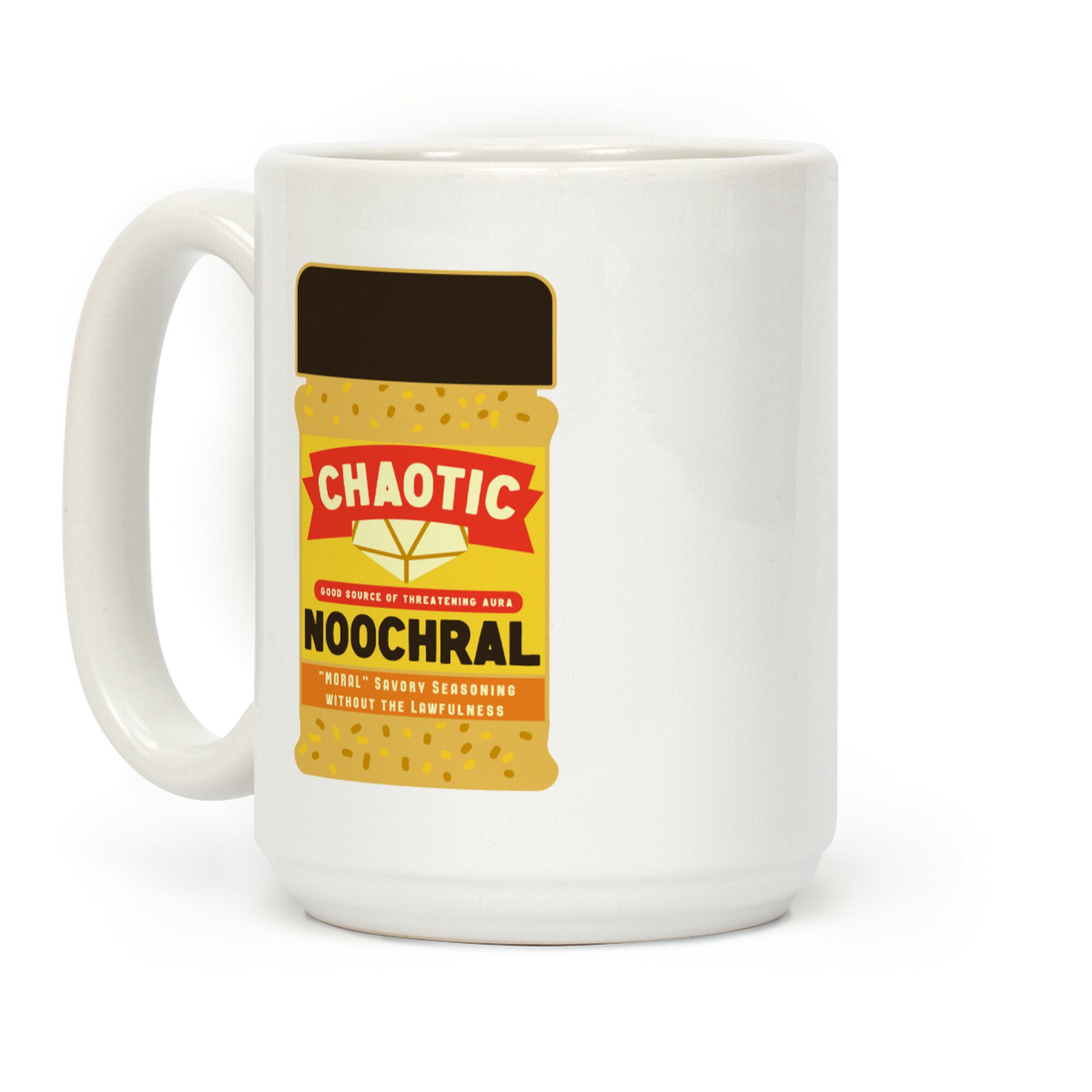 Chaotic Noochral (Chaotic Neutral Nutritional Yeast) Coffee Mug