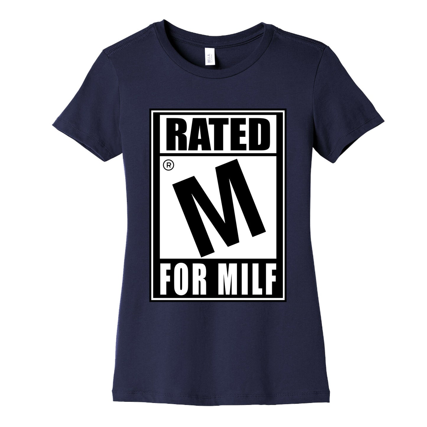 Rated M For Milf Parody Women's Cotton Tee