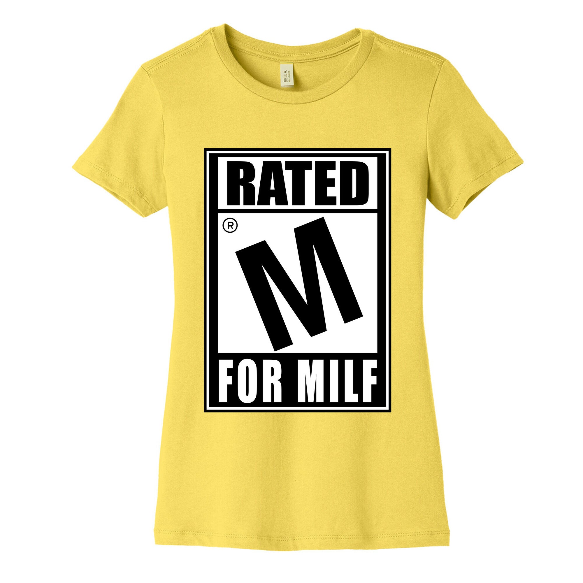 Rated M For Milf Parody Women's Cotton Tee