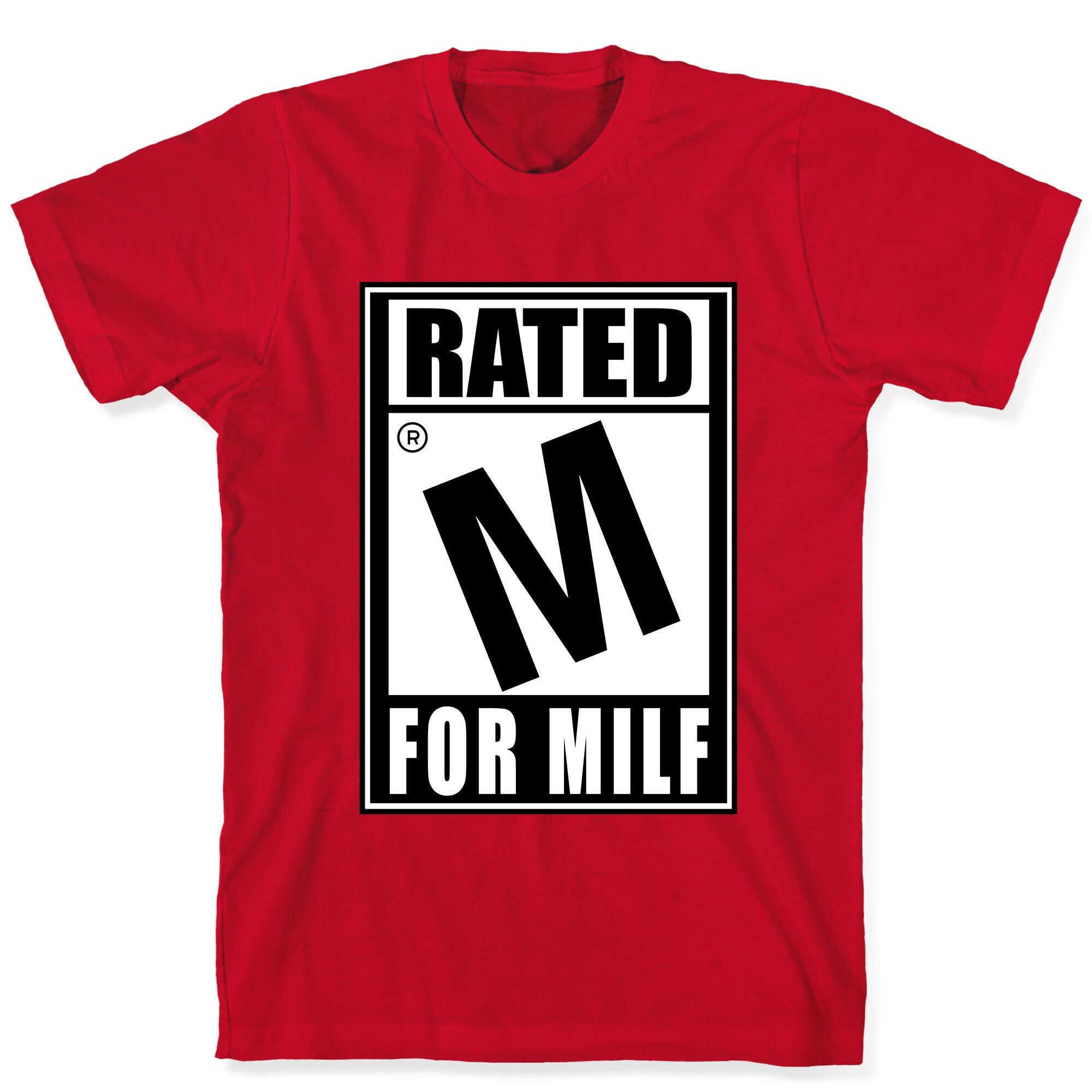Rated M For Milf Parody T-Shirt