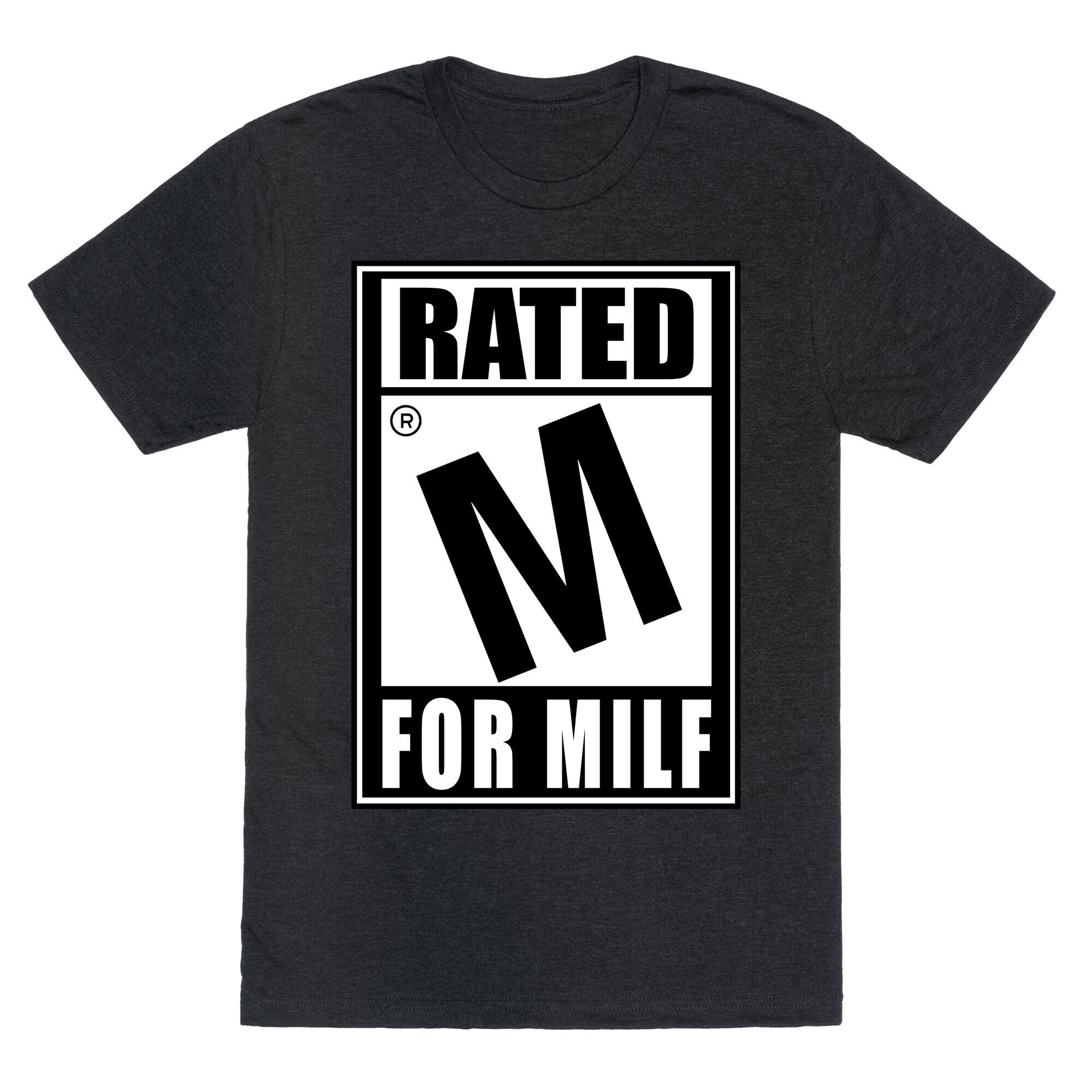 Rated M For Milf Parody Unisex Triblend Tee