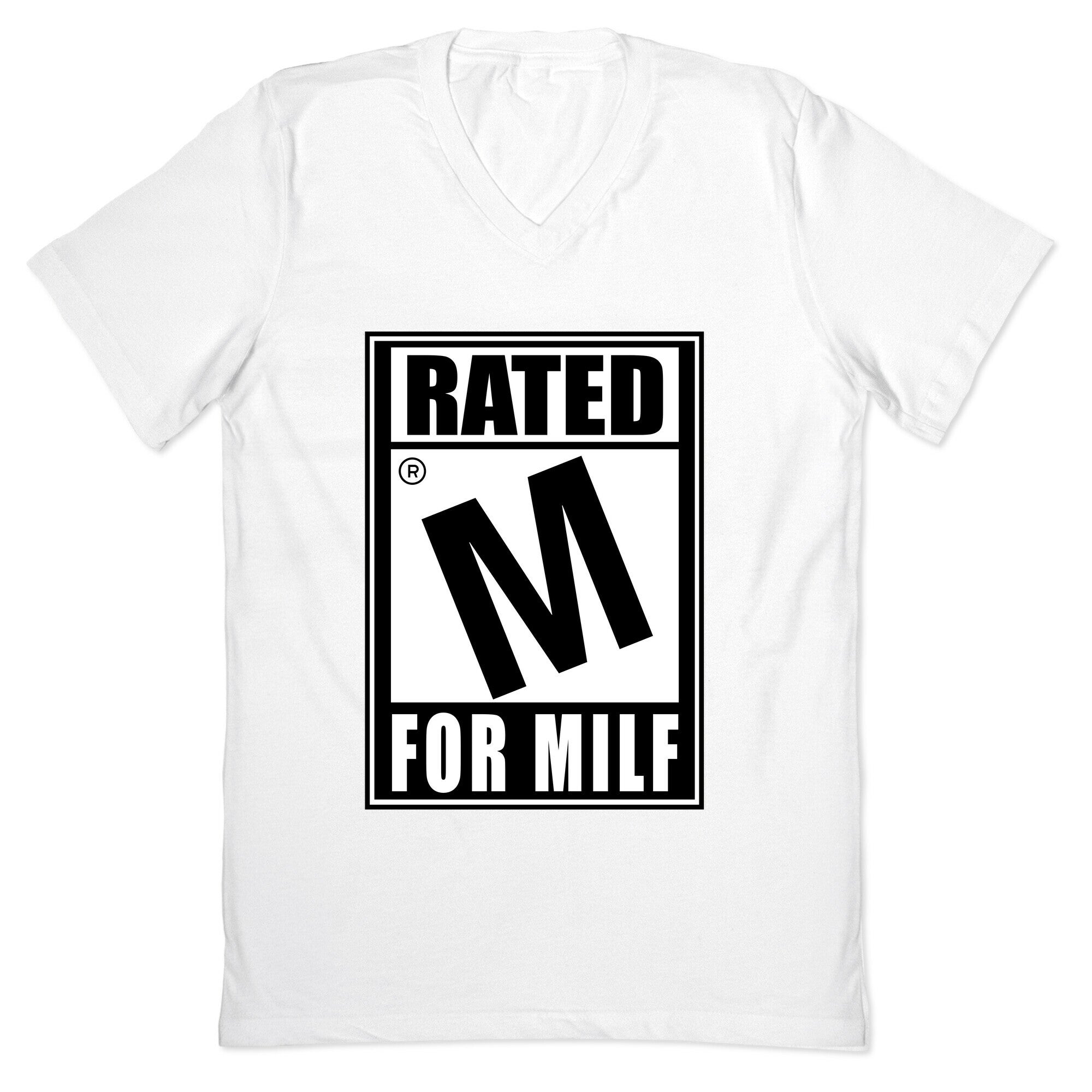 Rated M For Milf Parody V-Neck